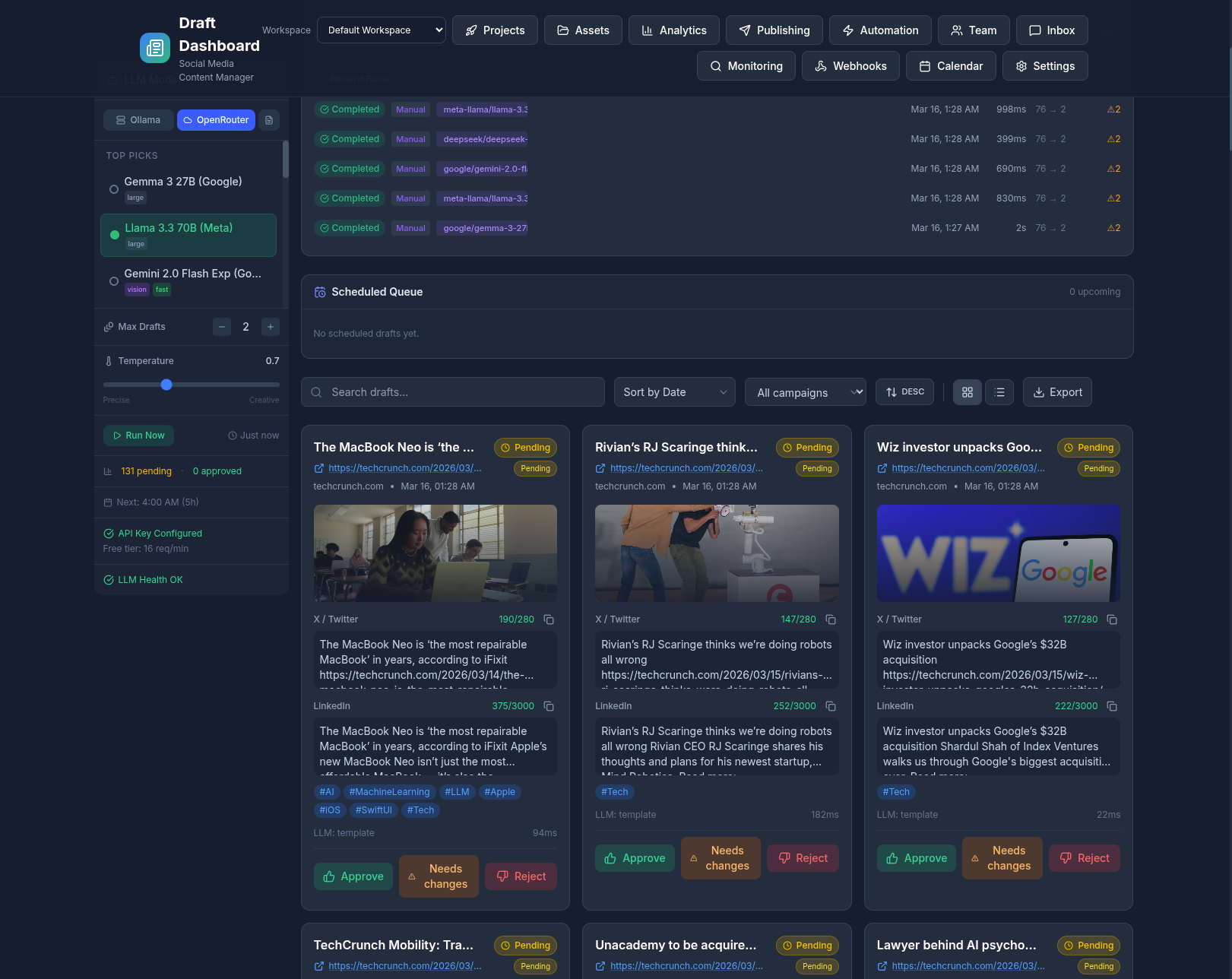 NewsRAG — main interface